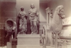 Fragments of Quadriga from Mausoleum, Halicarnassus, in British Museum | Source: Wikimedia Commons / public domain